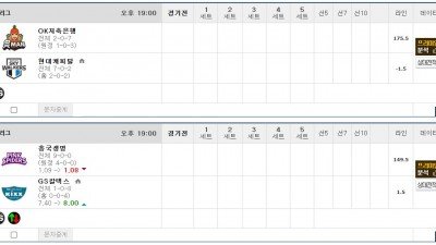 이벤트 기간 : 2024년 11월 28일 승패+언오버팀 맞추기(목요일 특별)